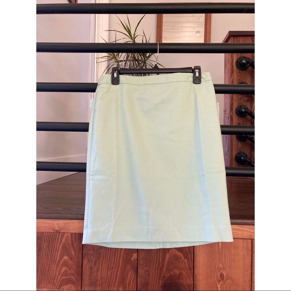 Liz Claiborne Career Mint Green Skirt